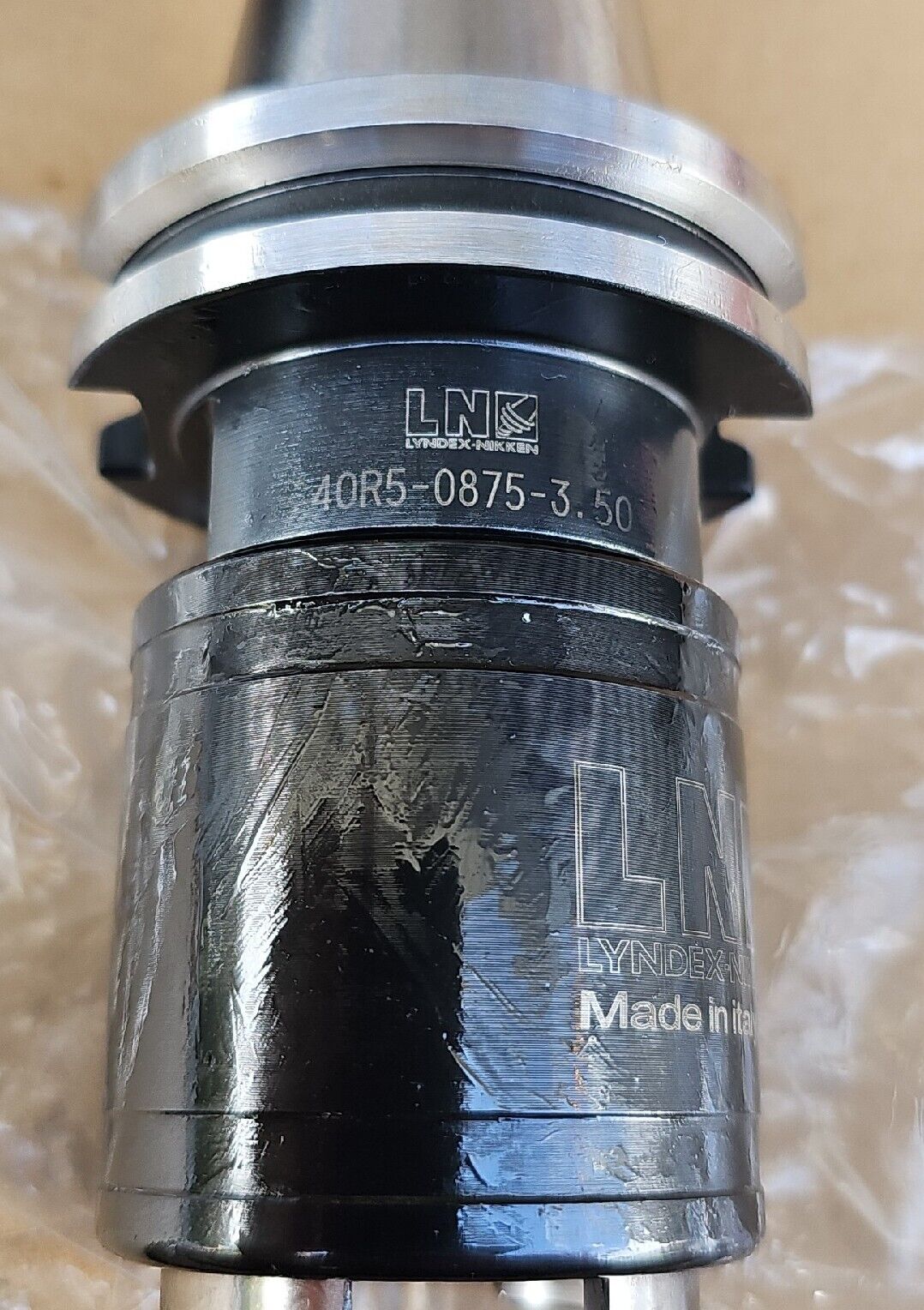 (New) LINDEX NIKKEN C40R5-0875-3.50(C) Tool Holder (Tap Collet)