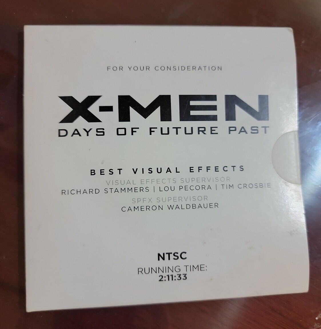 (Unopened) X-Men Days Of The Future Past DVD Full Length Screener FYC Awards