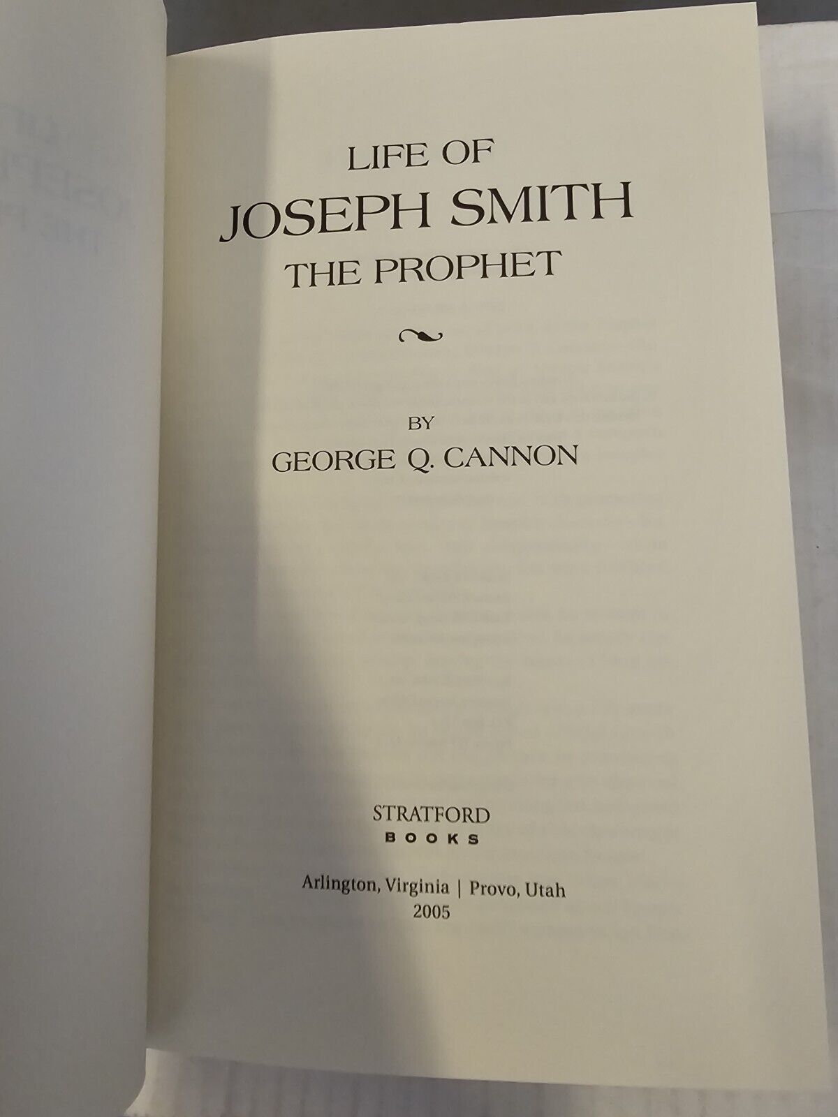 (HCDJ, Basically New) LIFE OF JOSEPH SMITH THE PROPHET - By George Q. Cannon