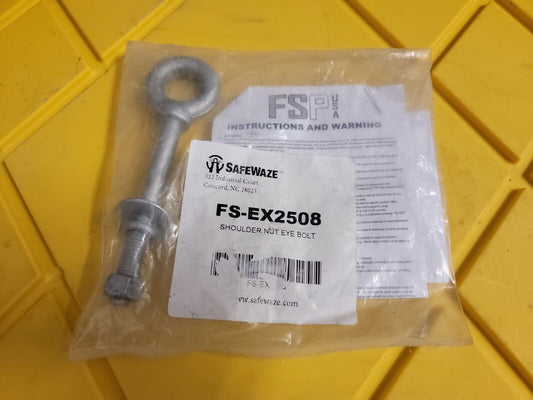 (New) SAFEWAZE FS-EX2508 SAFELINK SHOULDER NUT EYE BOLT