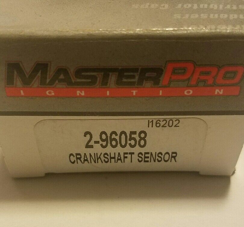 Master Pro Crankshaft Position Sensor 2-96058(Chrysler, Dodge,Eagle, Plymouth)