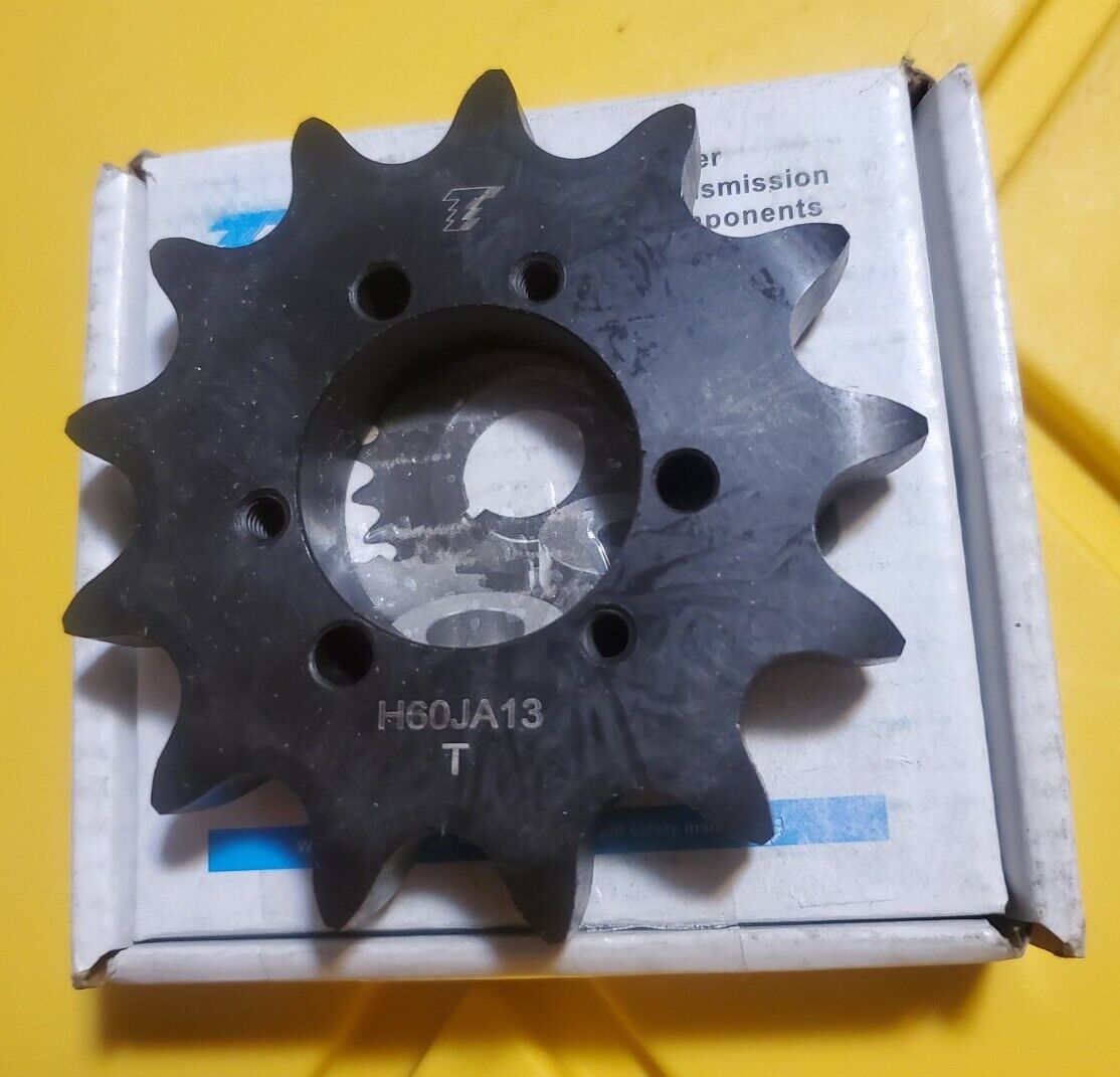 TSUBAKI 60JA13 Sprocket , 60 Chain Size, 13 Teeth