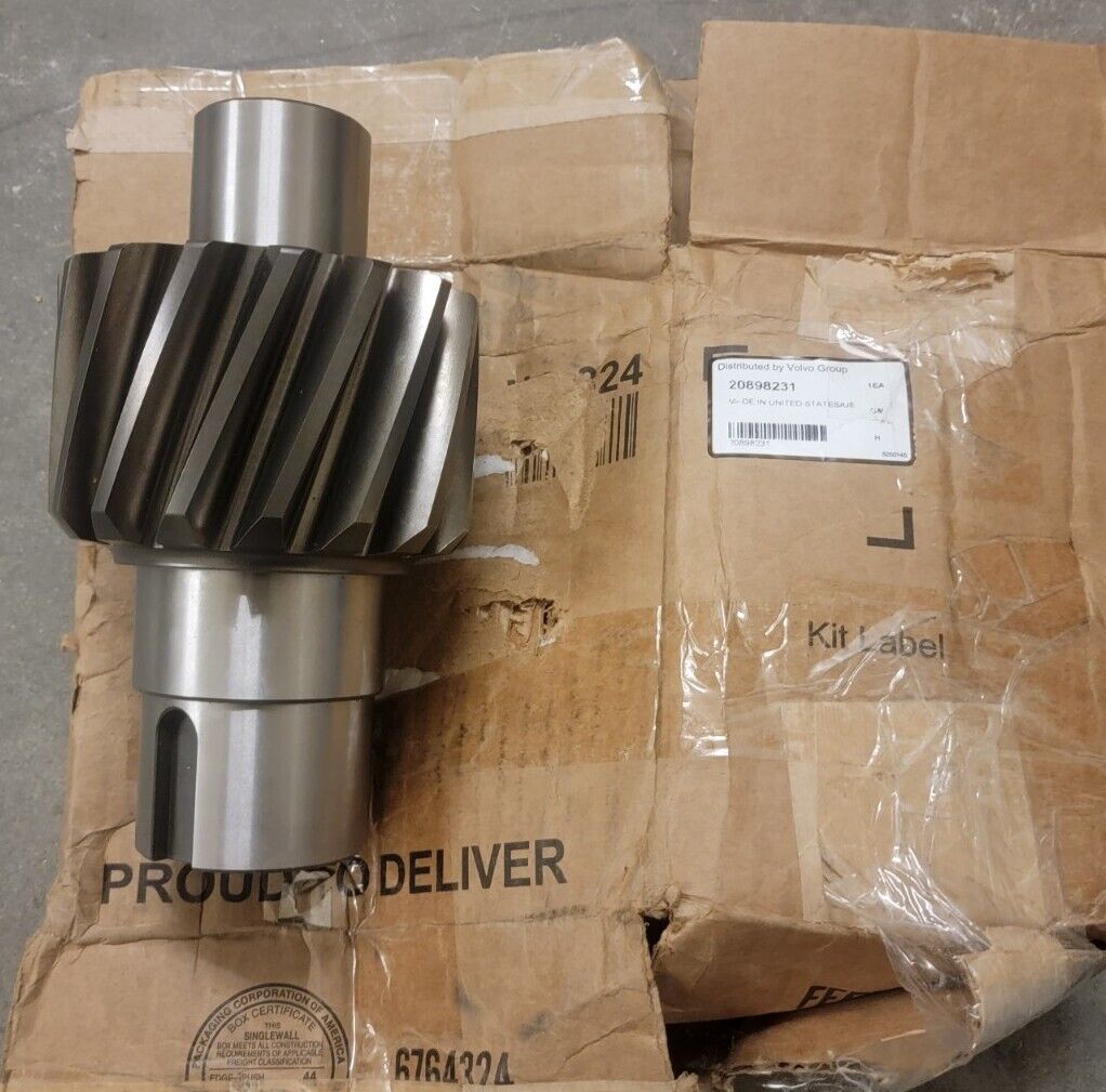 (New) HELICAL SHAFT 20898231 VOLVO / MACK, C150. 16T, 3.40 Ratio. (PAI 808147)