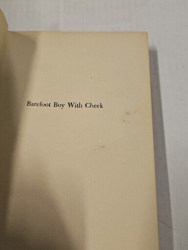 Barefoot Boy with Cheek Max Shulman HC 1943 Illustrations Humor Antique