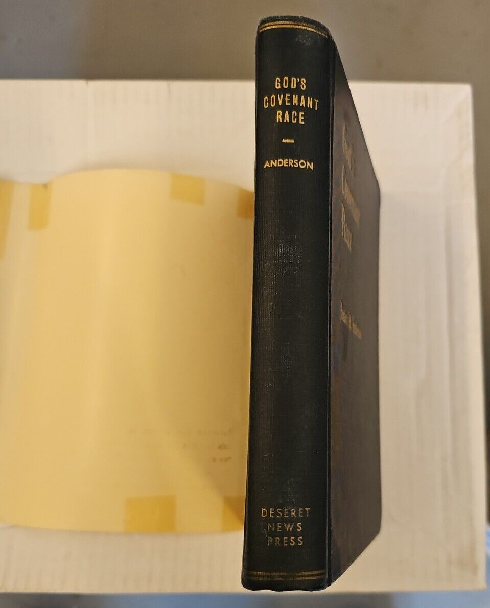 God's Covenant Race by James H. Anderson 1946 Hardcover w Dust Jacket