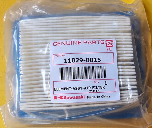 (Qty:2) Genuine OEM Kawasaki 11029-0015 Air Filter Element Fits KRB750 Blower