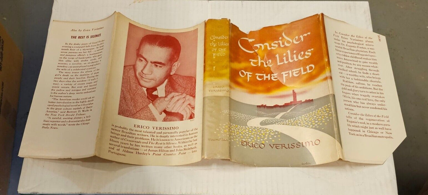 (VG/DC) Consider The Lilies Of The Field by Erico Verissimo, 1947 First Printing