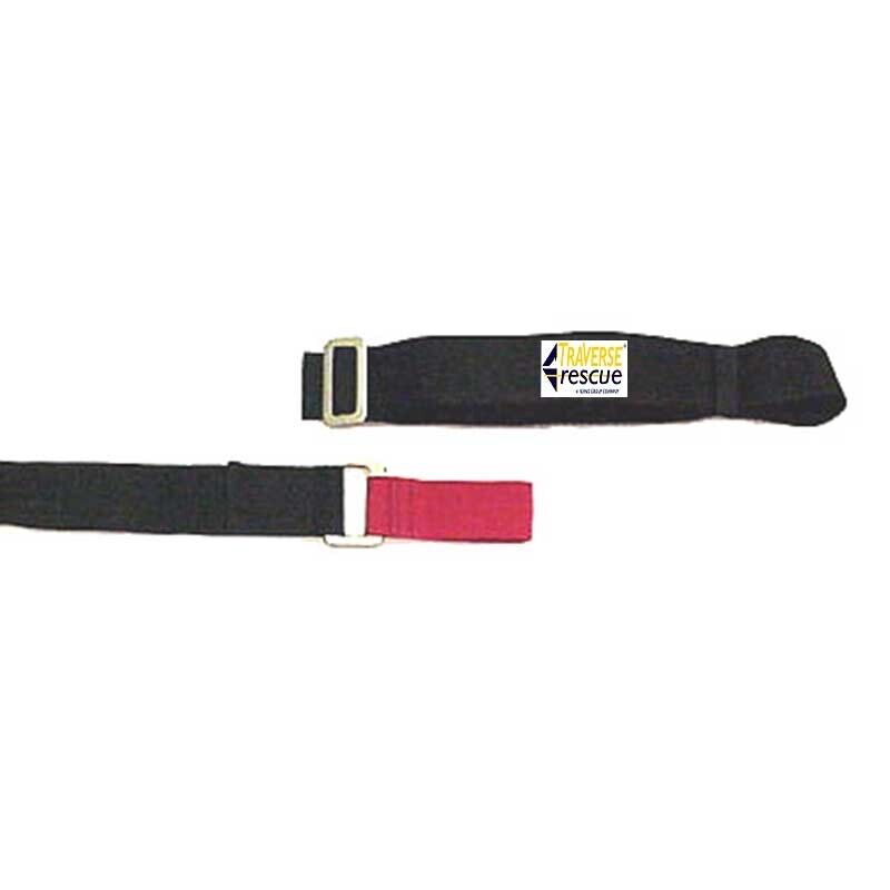 (New) Traverse Rescue 04-0108-TR4 4PK Webbing Restraint Strap w/Metal Buckle 58"