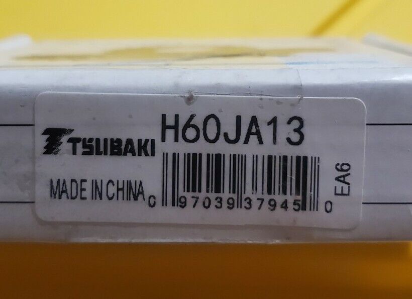 TSUBAKI 60JA13 Sprocket , 60 Chain Size, 13 Teeth