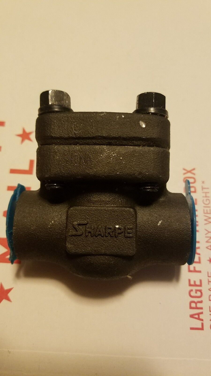 Sharpe Piston Check Valve 1/2". A105N.