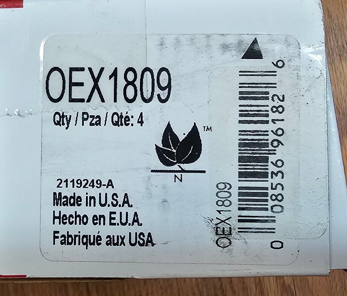 (New) Wagner OEX1809 Rear Disc Brake Pad Kit (fits 15-22 Jeep Renegade)