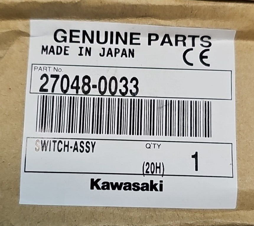 (New) OEM Kawasaki 27048-0033 2007-20 JET Switch Assembly (See Description)